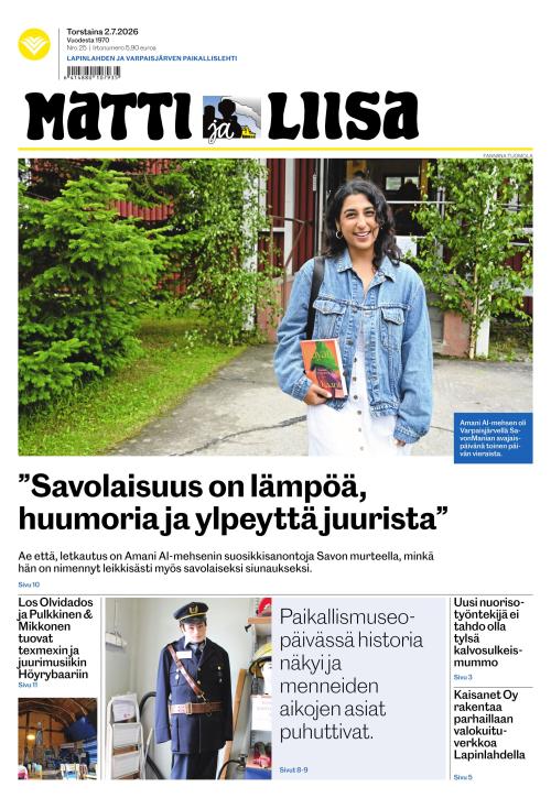 Matti ja Liisa 2.7.2026