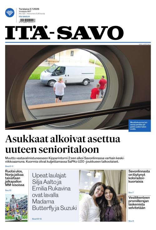 Itä-Savo 2.7.2026