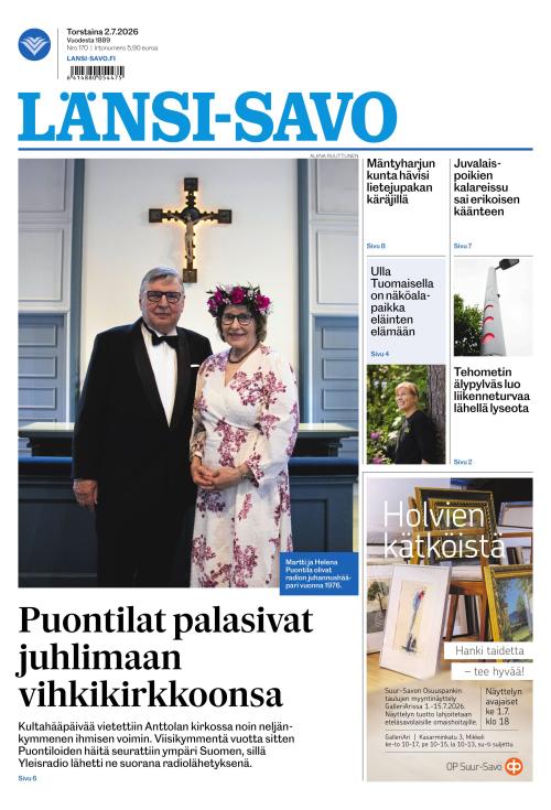 Länsi-Savo 2.7.2026