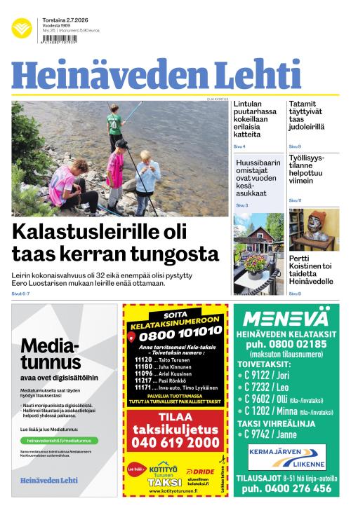 Heinäveden lehti 2.7.2026