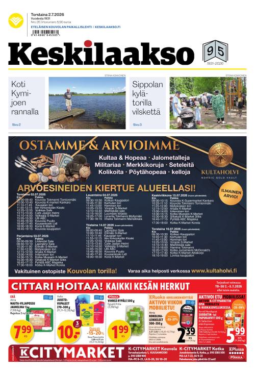 Keskilaakso 2.7.2026