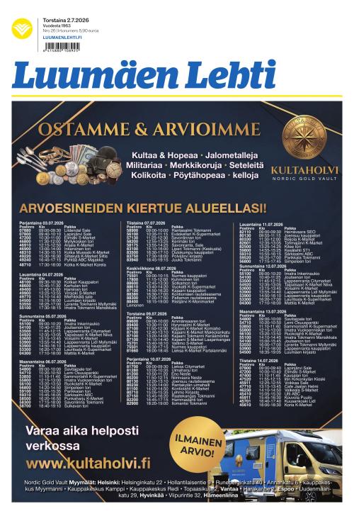 Luumäen Lehti 2.7.2026