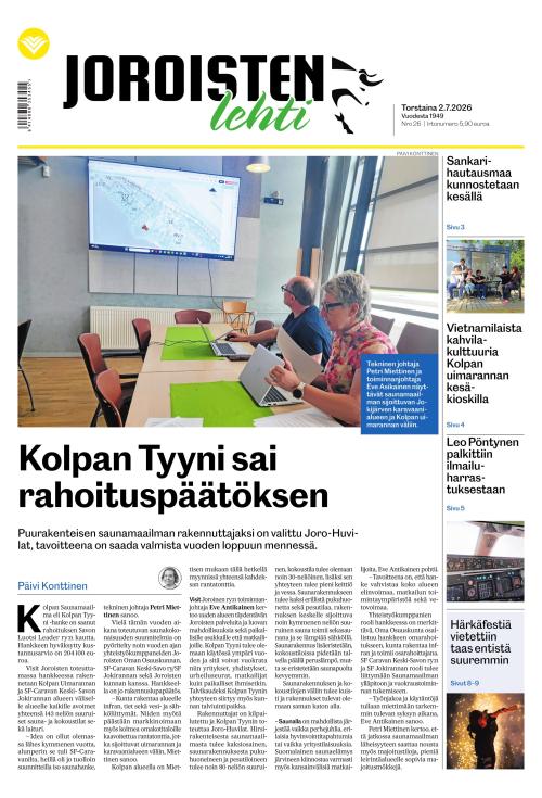 Joroisten Lehti 2.7.2026