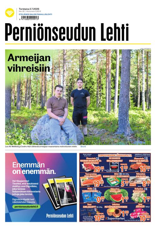 Perniönseudun Lehti 2.7.2026