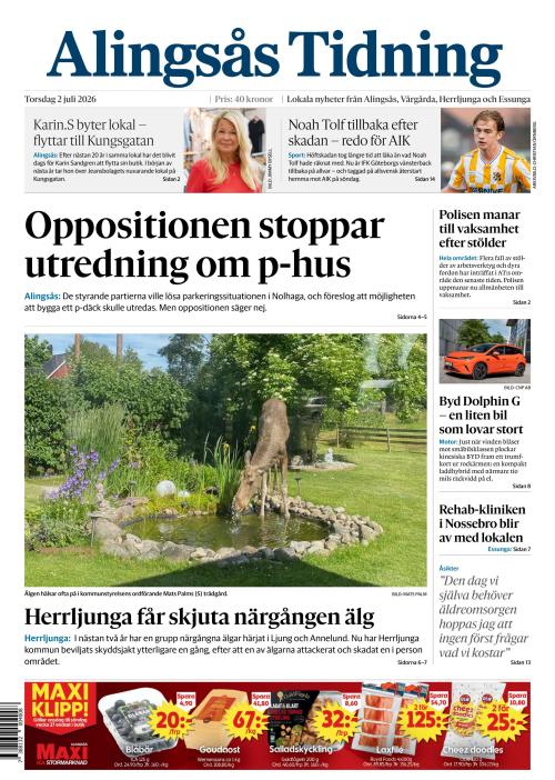 Alingsås Tidning 2.7.2026
