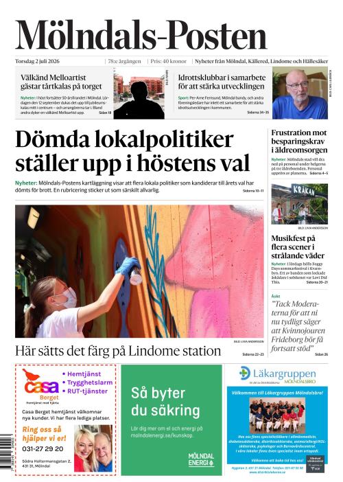 Mölndals-Posten 2.7.2026