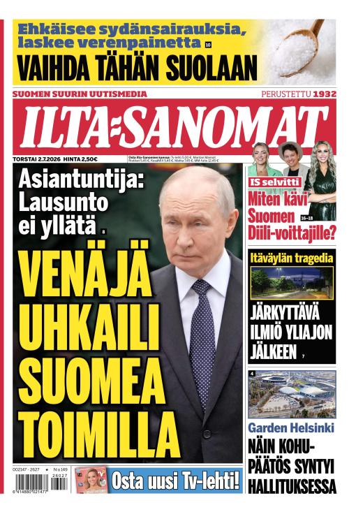 Ilta-Sanomat 2.7.2026