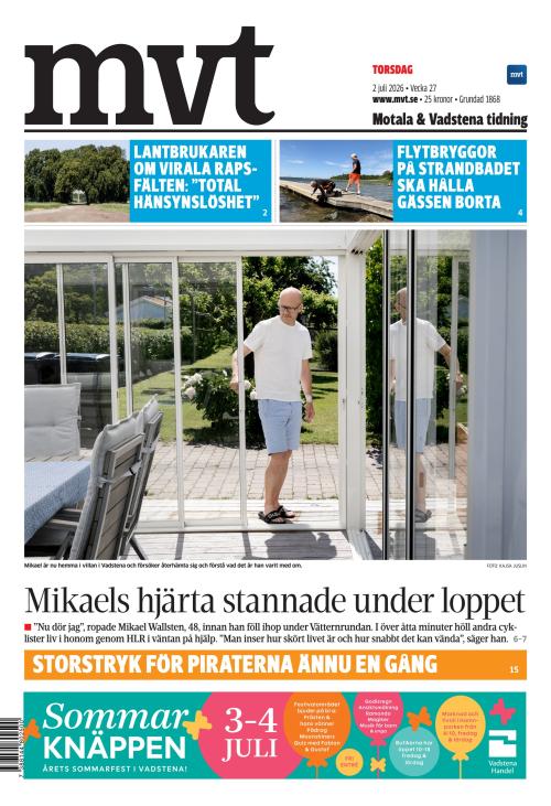 Motala Vadstena Tidning 2.7.2026