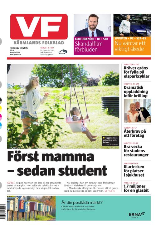 Värmlands Folkblad 2.7.2026