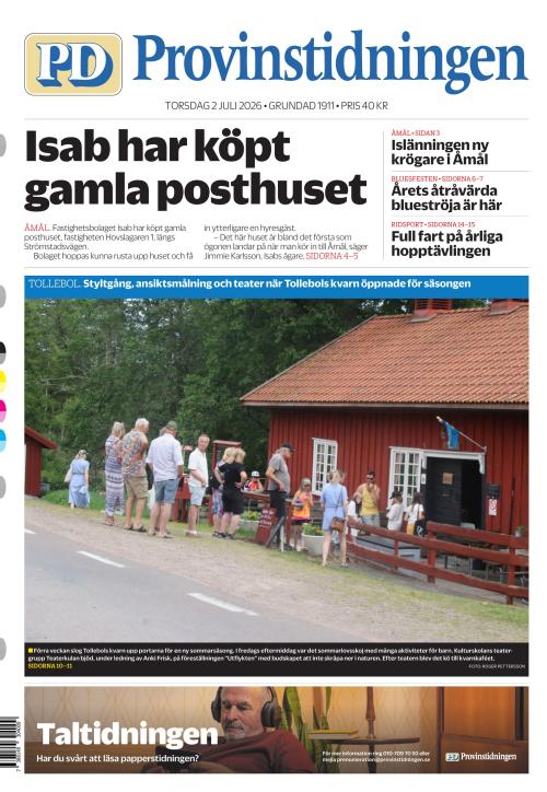 Provinstidningen Dalsland 2.7.2026