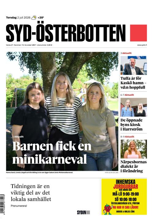 Syd-Österbotten 2.7.2026