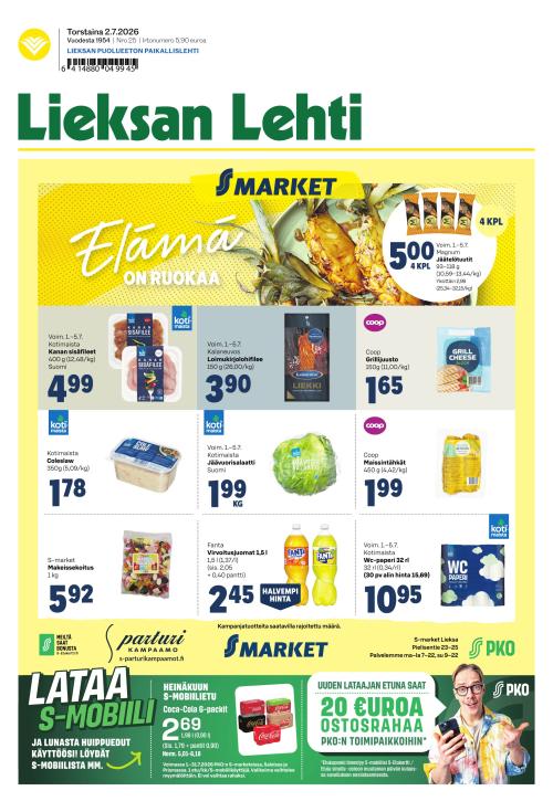 Lieksan Lehti 2.7.2026