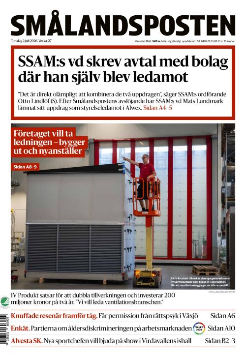 Smålandsposten 2.7.2026