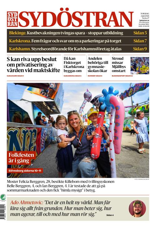 Sydöstran 2.7.2026