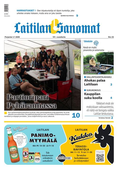 Laitilan Sanomat 3.7.2026