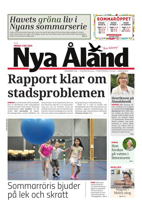 Nya Åland 3.7.2026