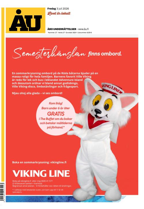 Åbo Underrättelser 3.7.2026