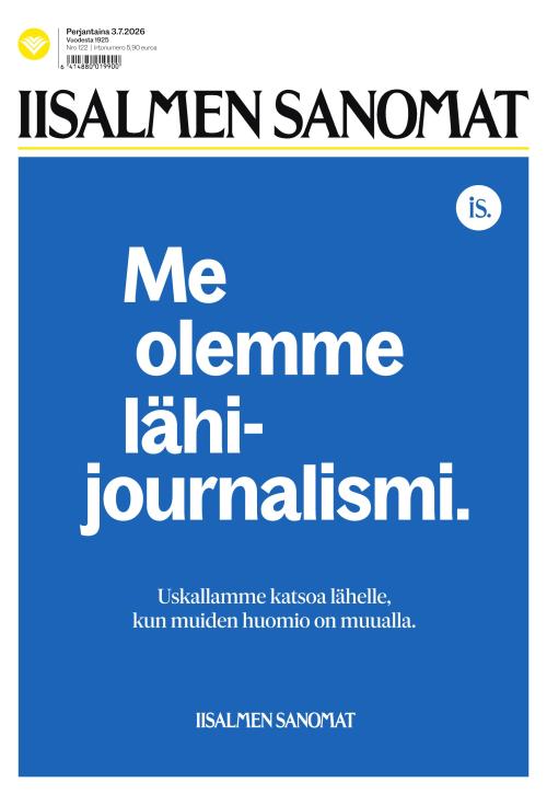 Iisalmen Sanomat 3.7.2026