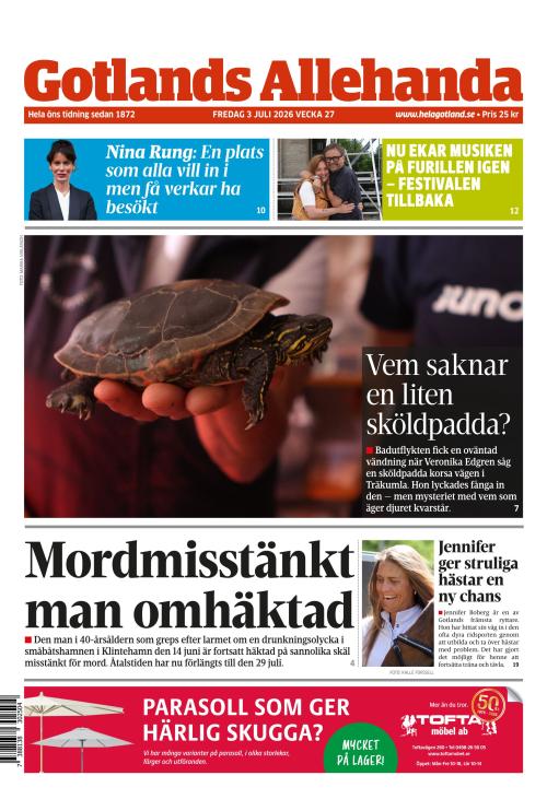 Gotlands Allehanda 3.7.2026