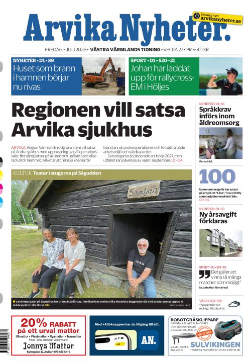 Arvika Nyheter 3.7.2026