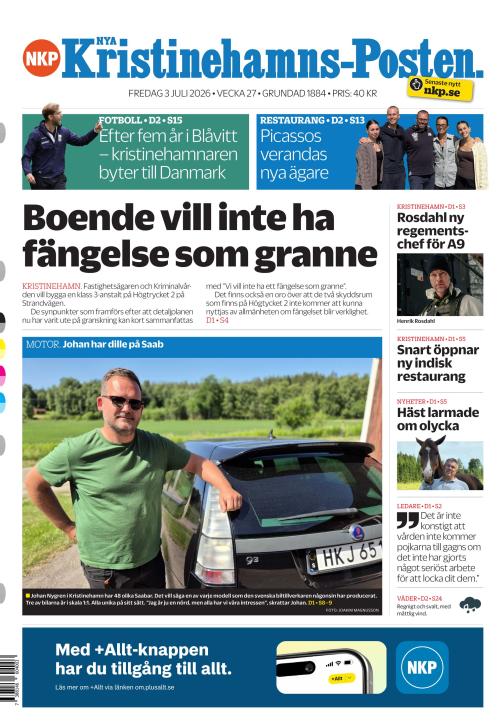 Nya Kristinehamns-Posten 3.7.2026