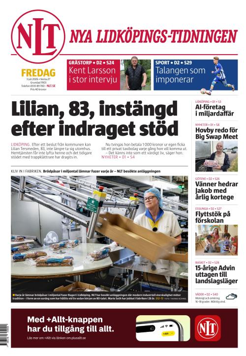 Nya Lidköpings-Tidningen 3.7.2026