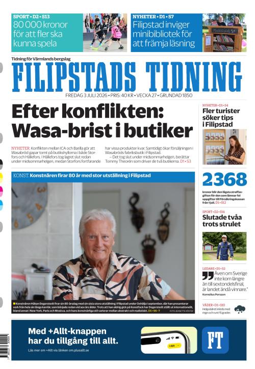 Filipstads Tidning 3.7.2026