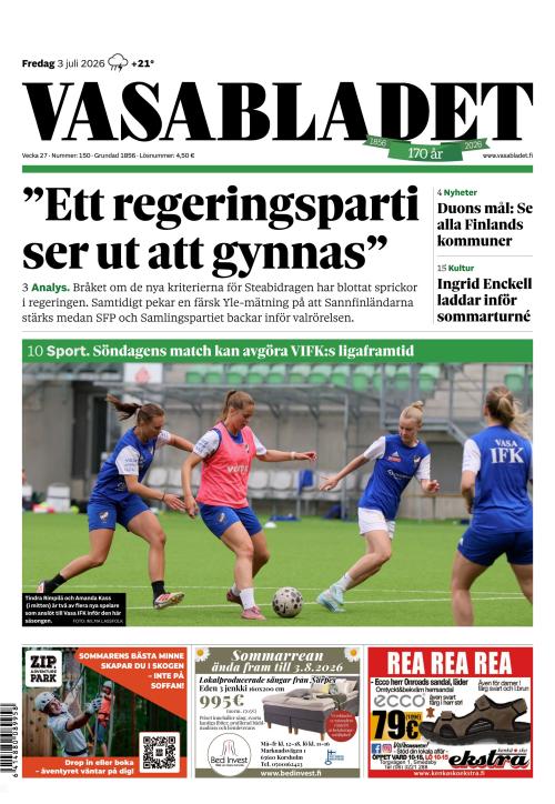 Vasabladet 3.7.2026