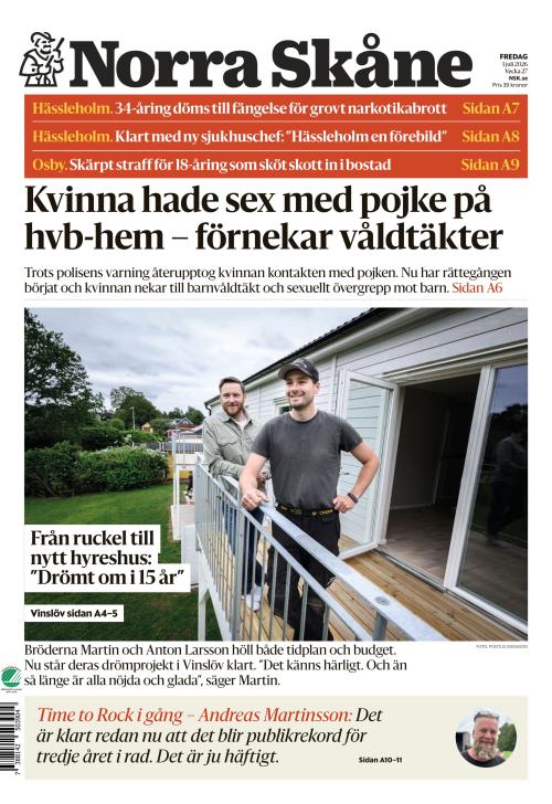 Norra Skåne 3.7.2026