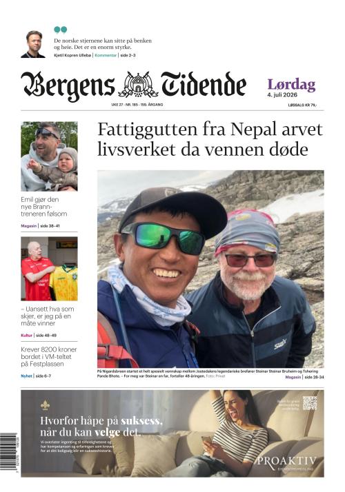 Bergens Tidende 4.7.2026