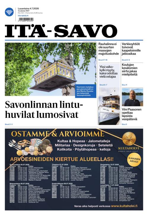 Itä-Savo 4.7.2026