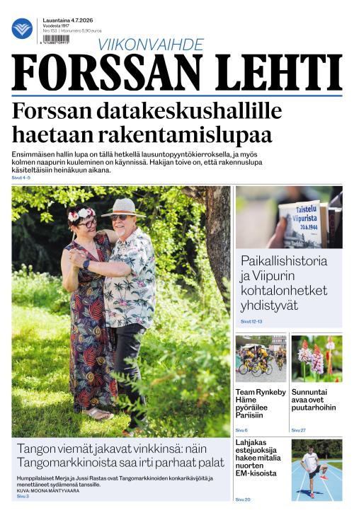 Forssan Lehti 4.7.2026