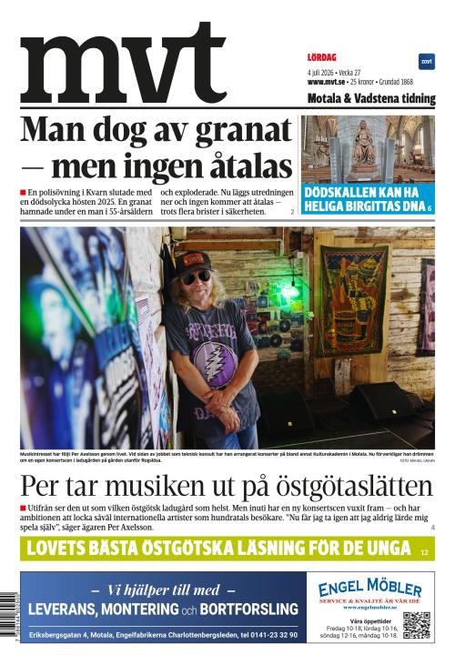Motala Vadstena Tidning 4.7.2026