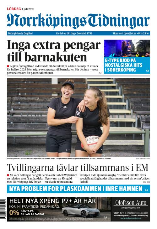 Norrköpings Tidningar 4.7.2026