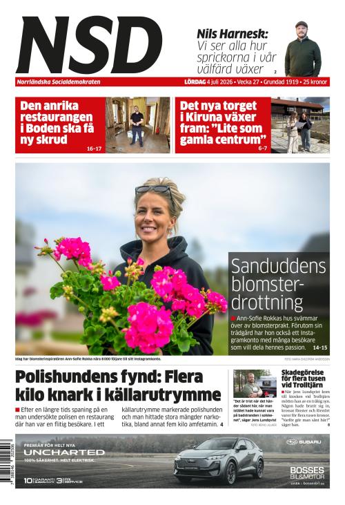 Norrländska Socialdemokraten 4.7.2026