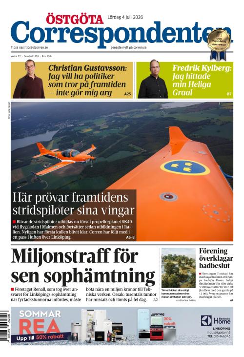 Östgöta Correspondenten 4.7.2026