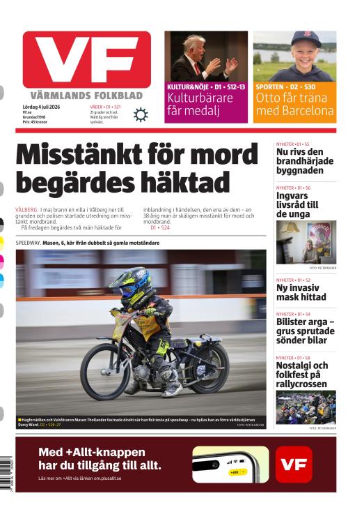 Värmlands Folkblad 4.7.2026