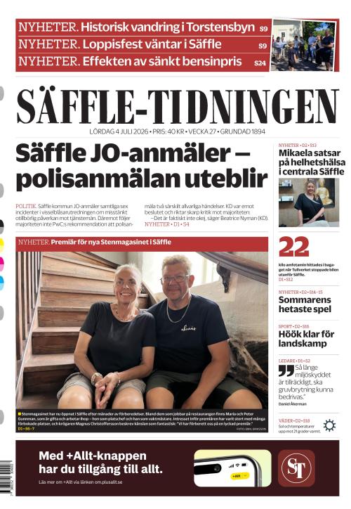 Säffle-Tidningen 4.7.2026