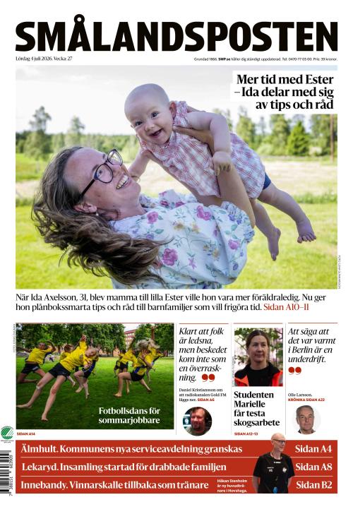 Smålandsposten 4.7.2026