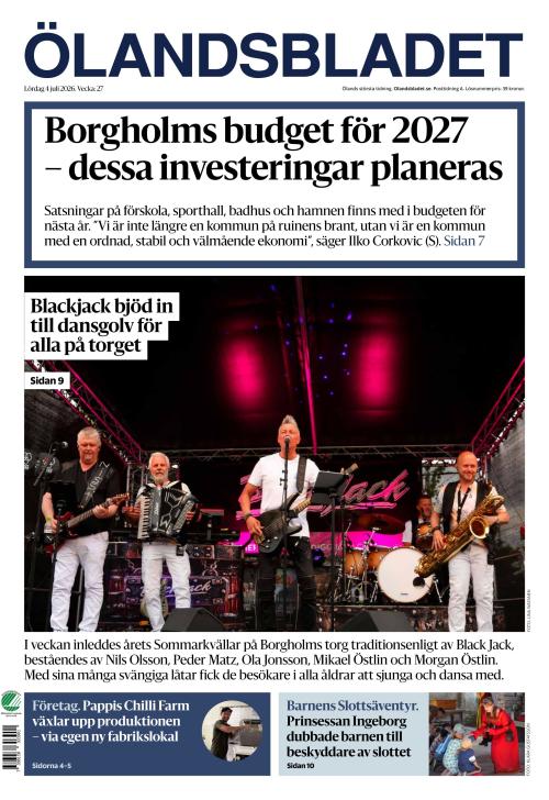 Ölandsbladet 4.7.2026