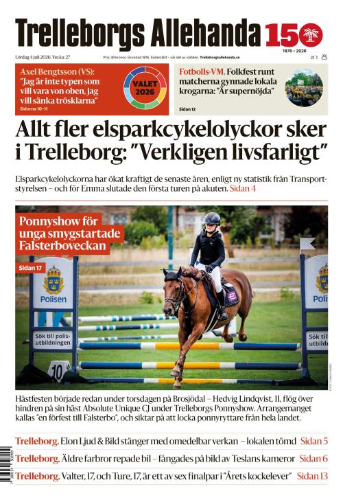 Trelleborgs Allehanda 4.7.2026