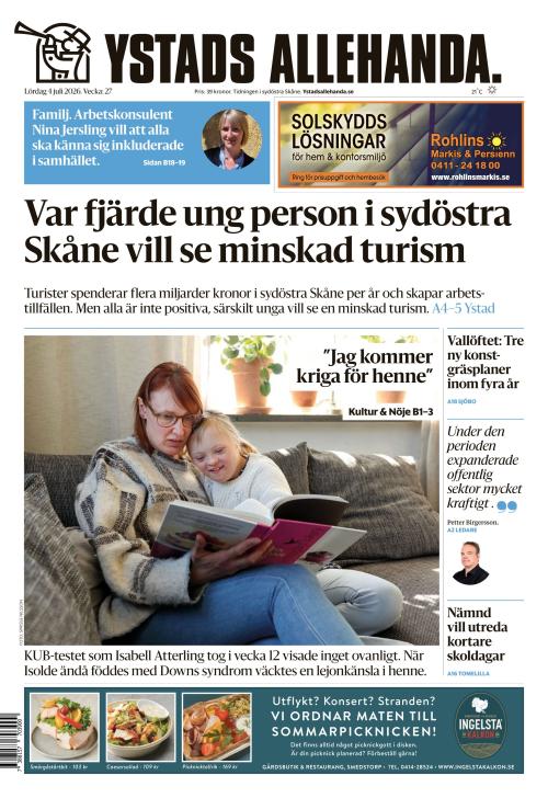Ystads Allehanda 4.7.2026