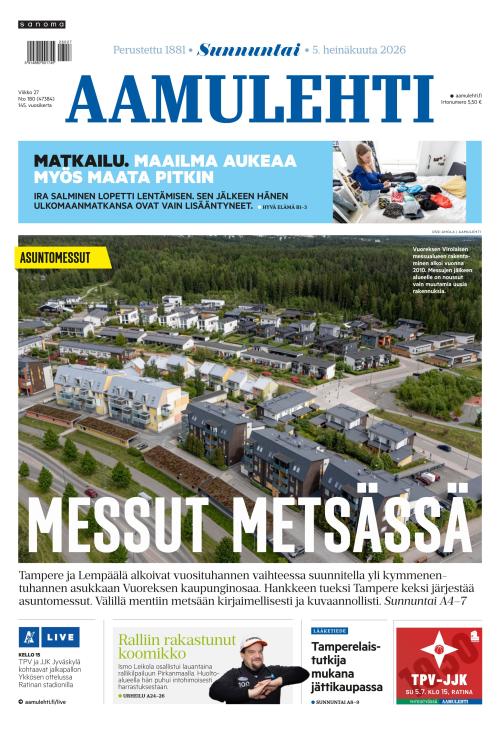Aamulehti 5.7.2026