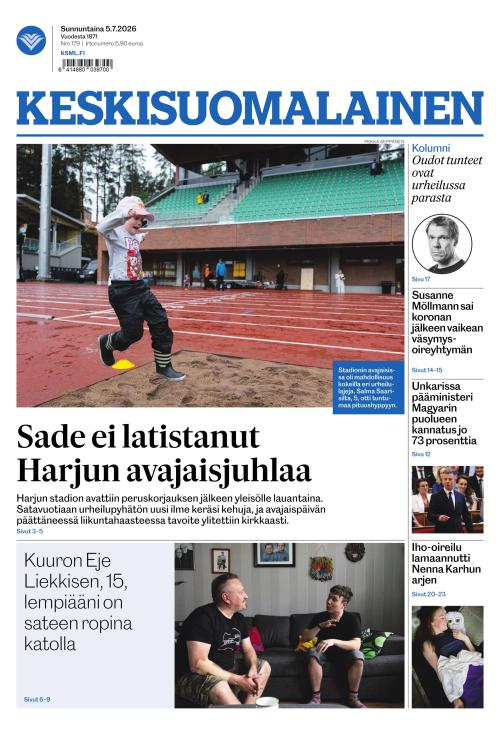 Keskisuomalainen 5.7.2026