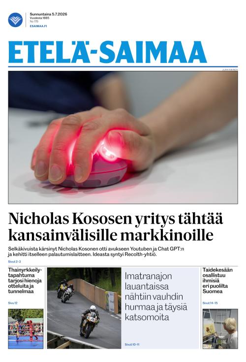 Etelä-Saimaa 5.7.2026