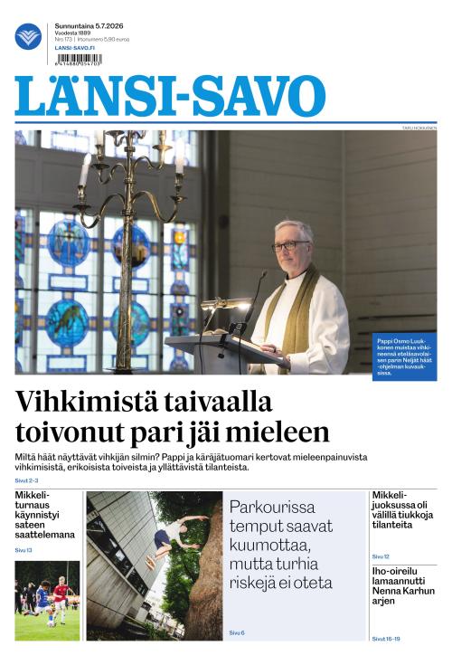 Länsi-Savo 5.7.2026