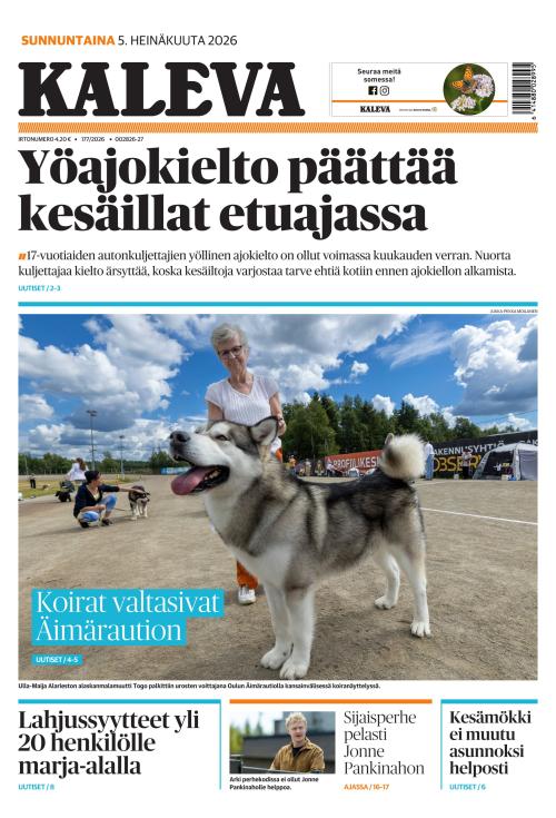 Kaleva 5.7.2026