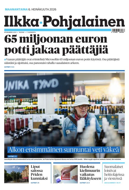 Ilkka-Pohjalainen 6.7.2026