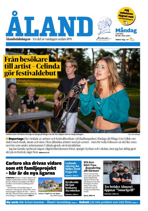 Ålandstidningen 6.7.2026