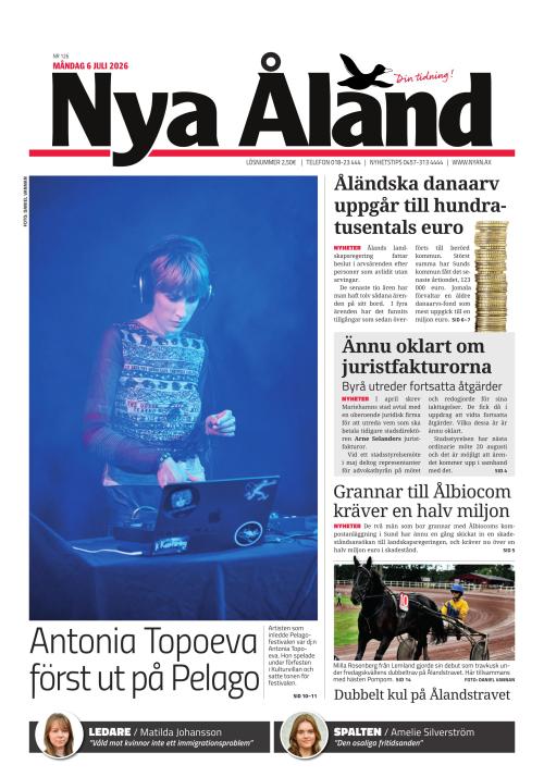 Nya Åland 6.7.2026
